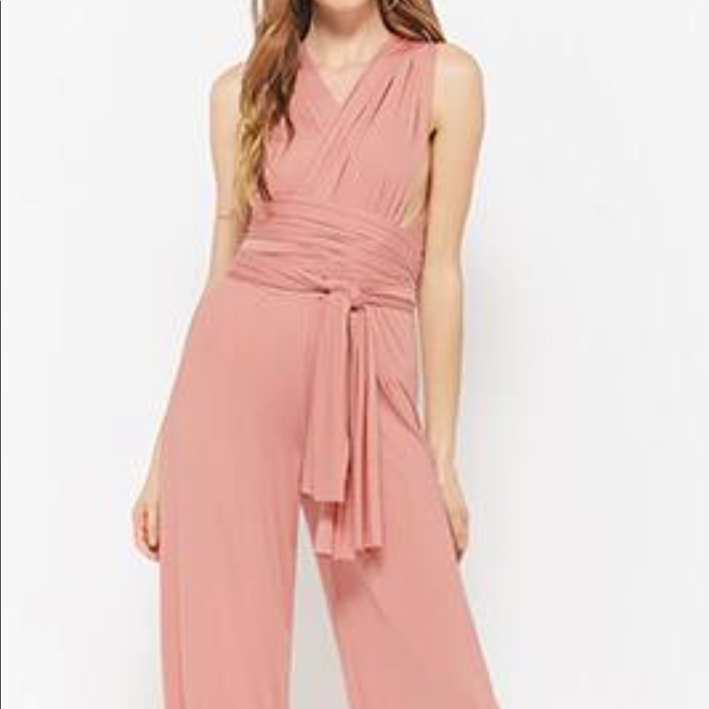 Self-tie Jumpsuit